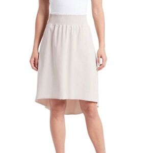 Athleta beige relaxed fit cosmic skirt